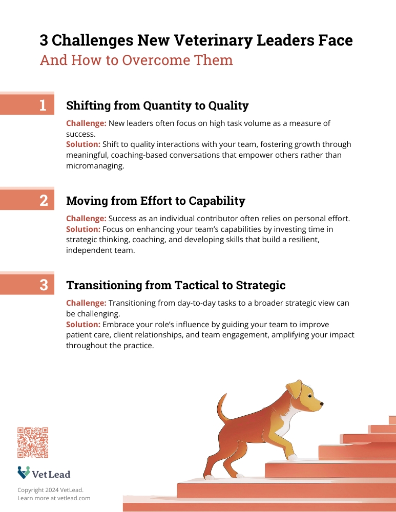 PDF: 3 Challenges New Veterinary Leaders Face - VetLead